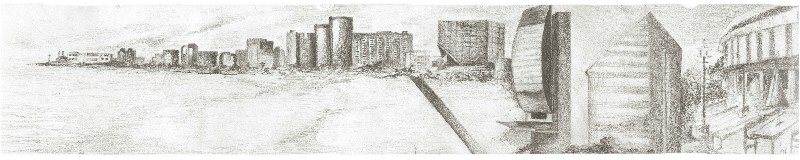 Panorama drawing